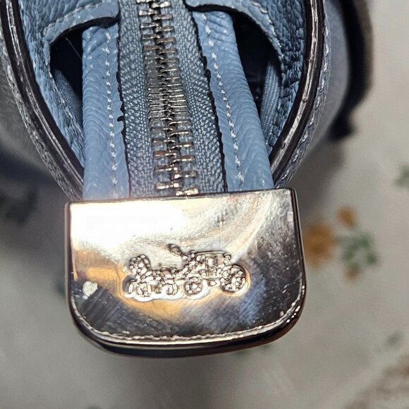 COACH Avary Tote Cornflower/Silver ( F48629) - Picture 8 of 15